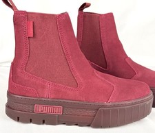 Puma Women's Red Mayze Chelsea