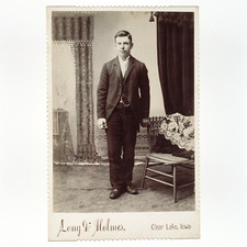 Clear Lake Iowa Cabinet Card